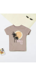 Palm Beige Tee