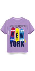 New York Purple Tee