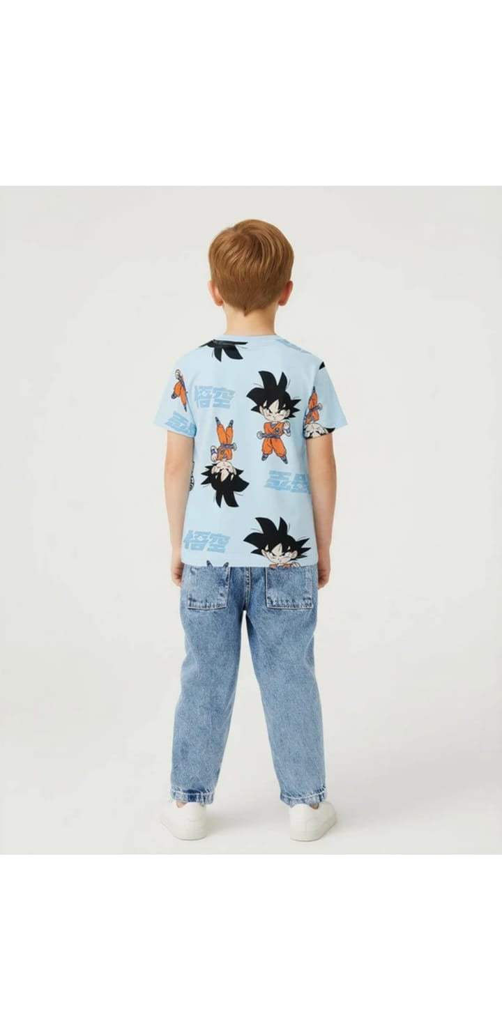 Blue Dino Tee kidswear