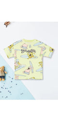 Comic Yellow Tee