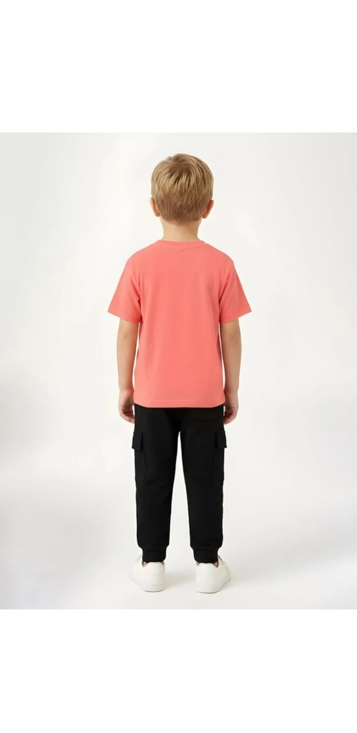 Red Sport Tee kidswear