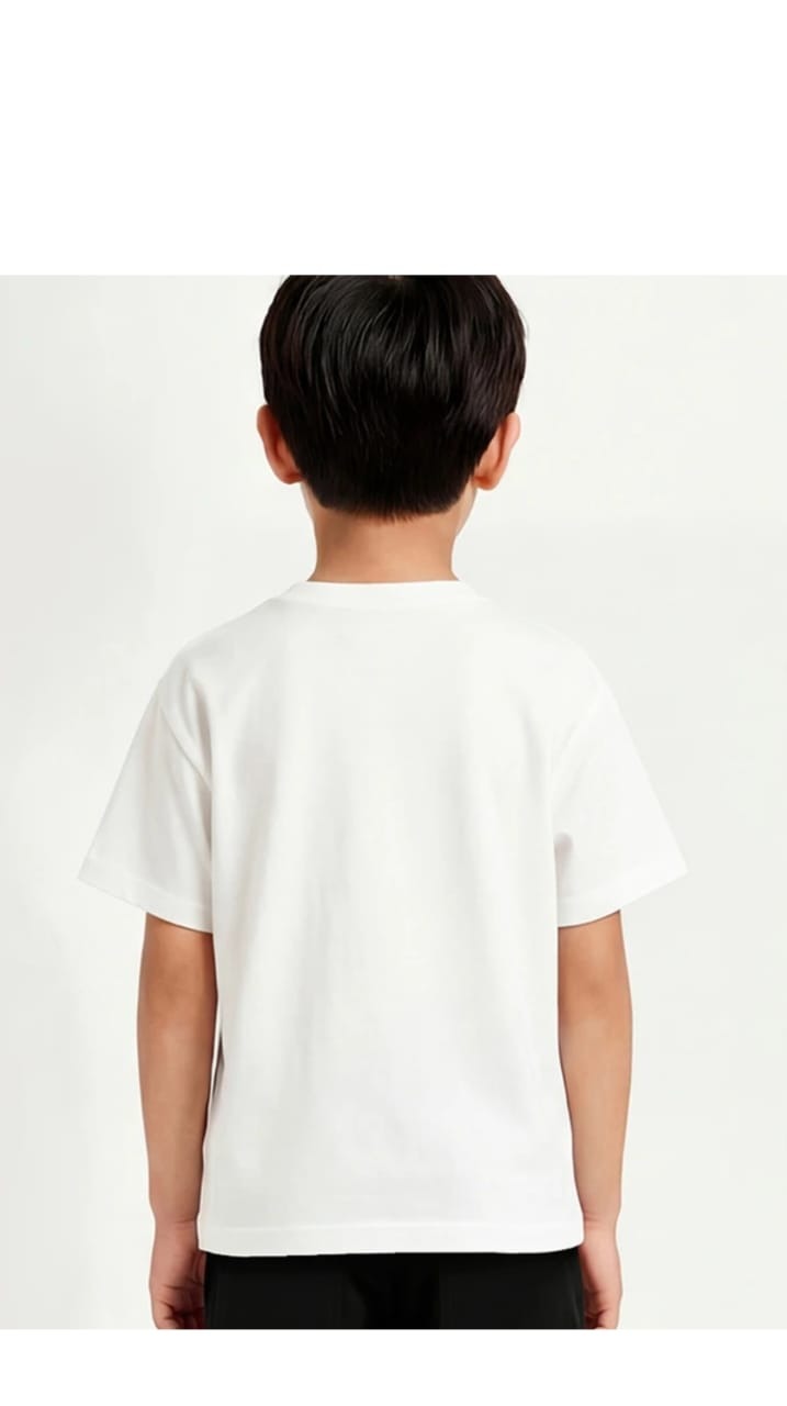 Adventure White Tee kidswear