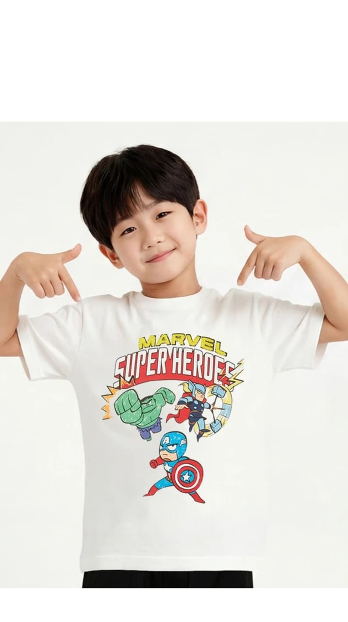 Adventure White Tee kidswear