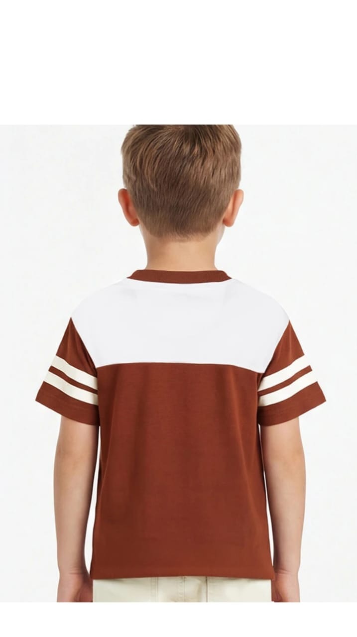 Rust Varsity Tee kidswear