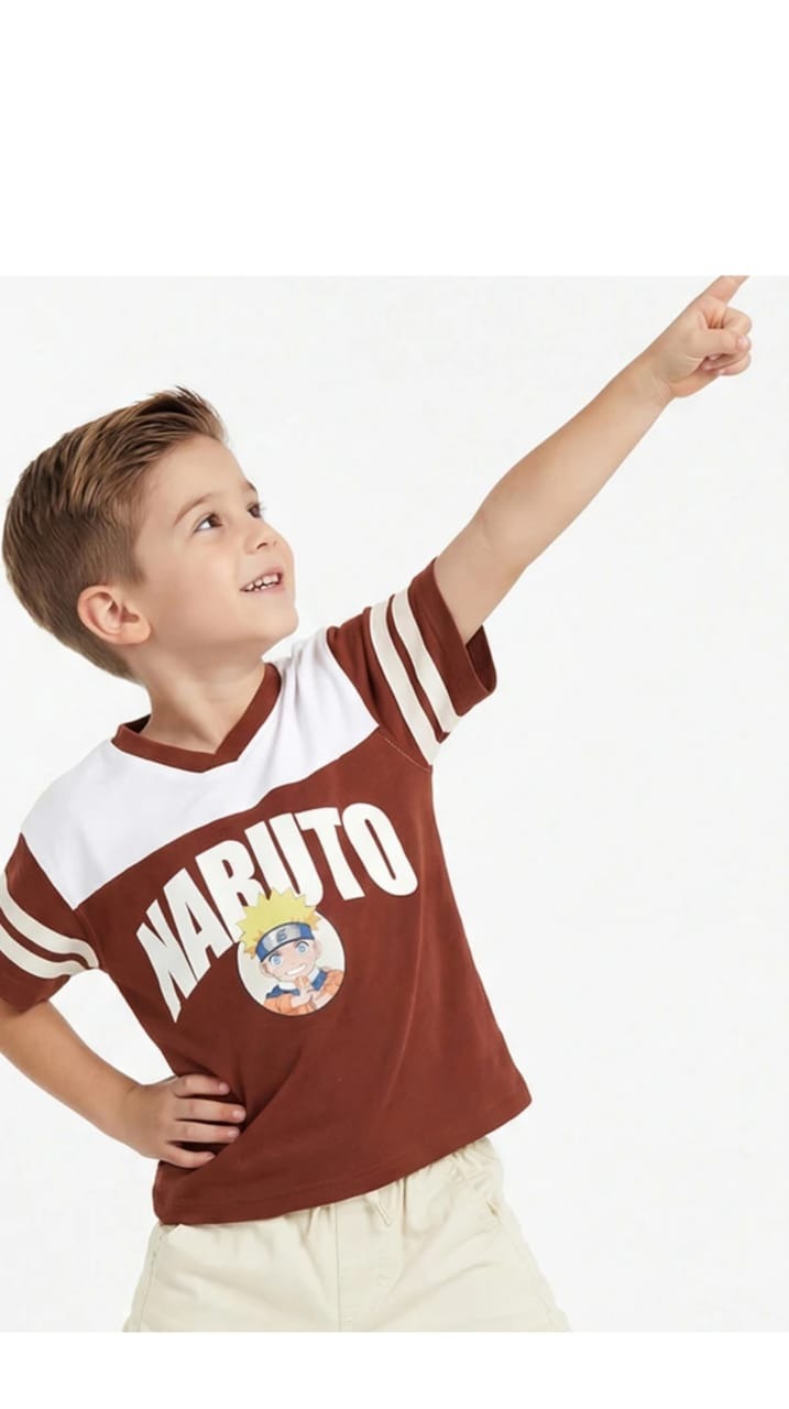 Rust Varsity Tee kidswear