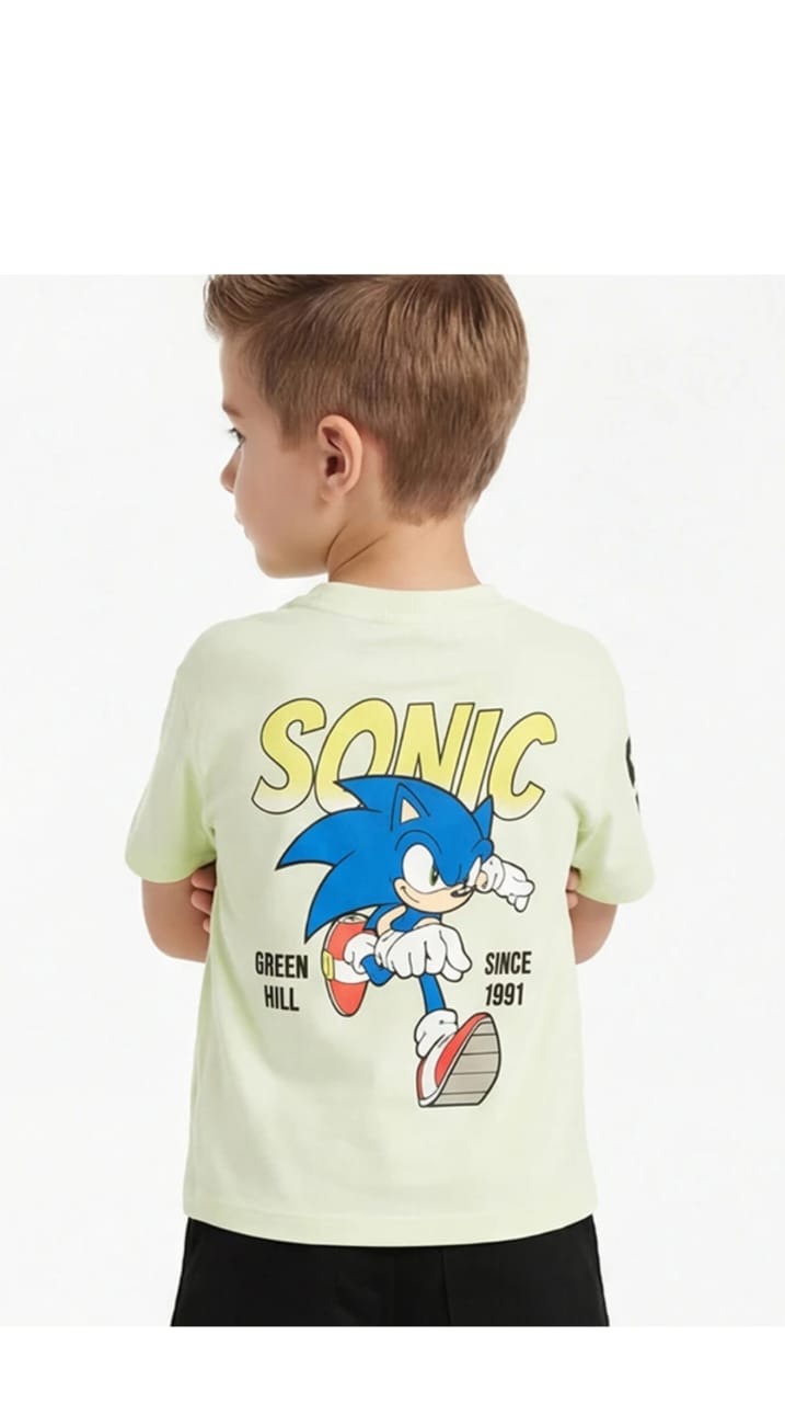 Green Game Tee kidswear