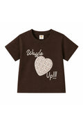 Waffle Brown Tee