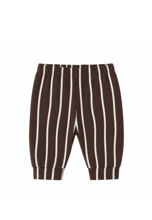 Brown Stripe Joggers kidswear