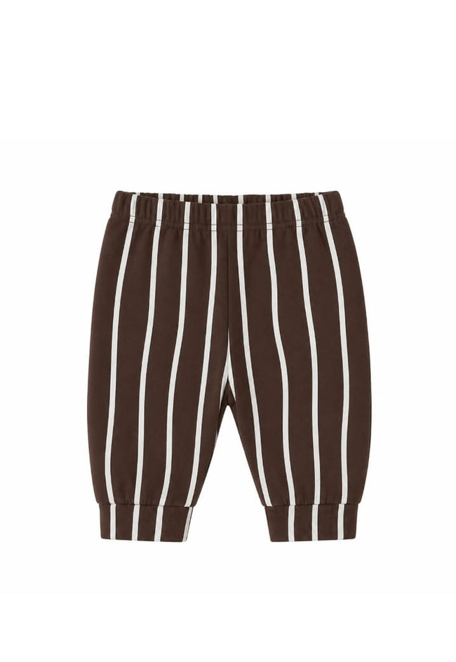 Brown Stripe Joggers
