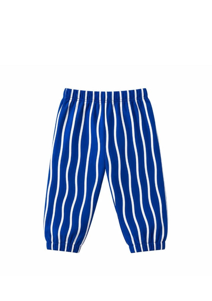 Blue Stripe Joggers kidswear
