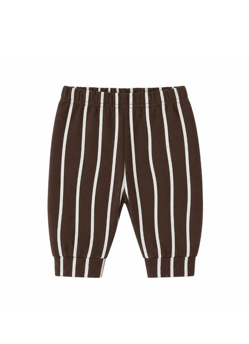 Brown Stripe Joggers kidswear