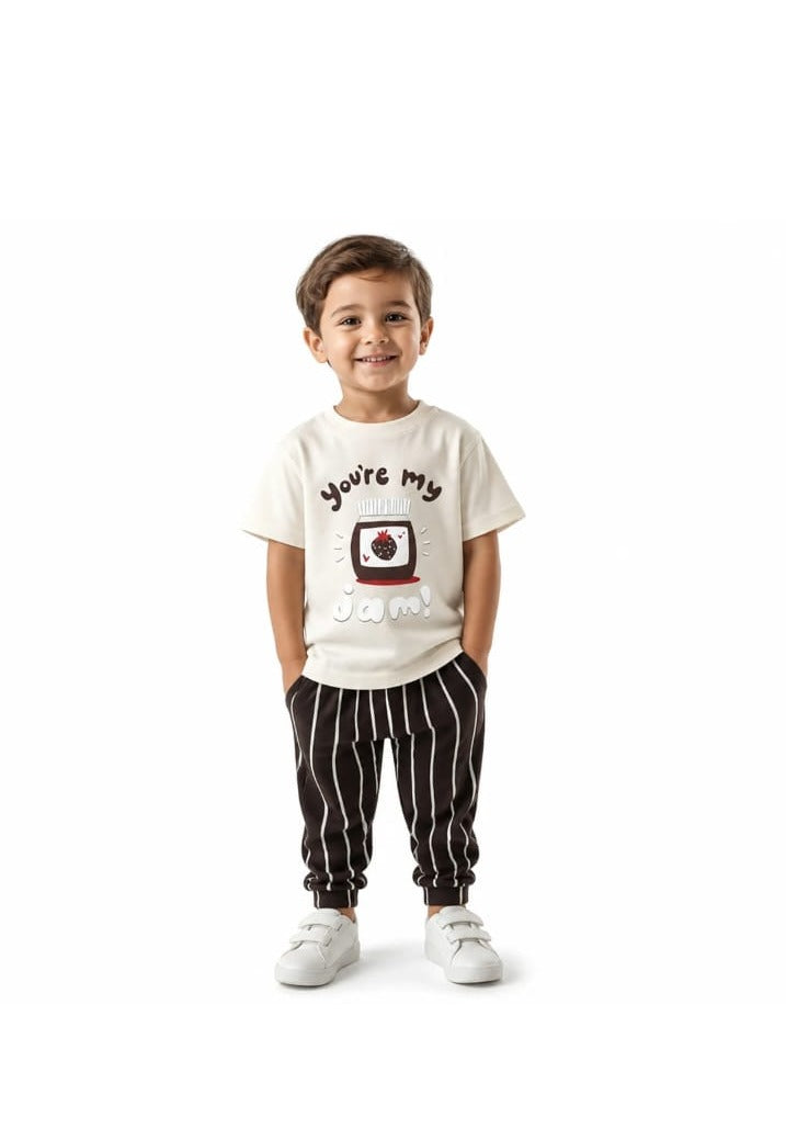 Jam Off-White Tee kidswear