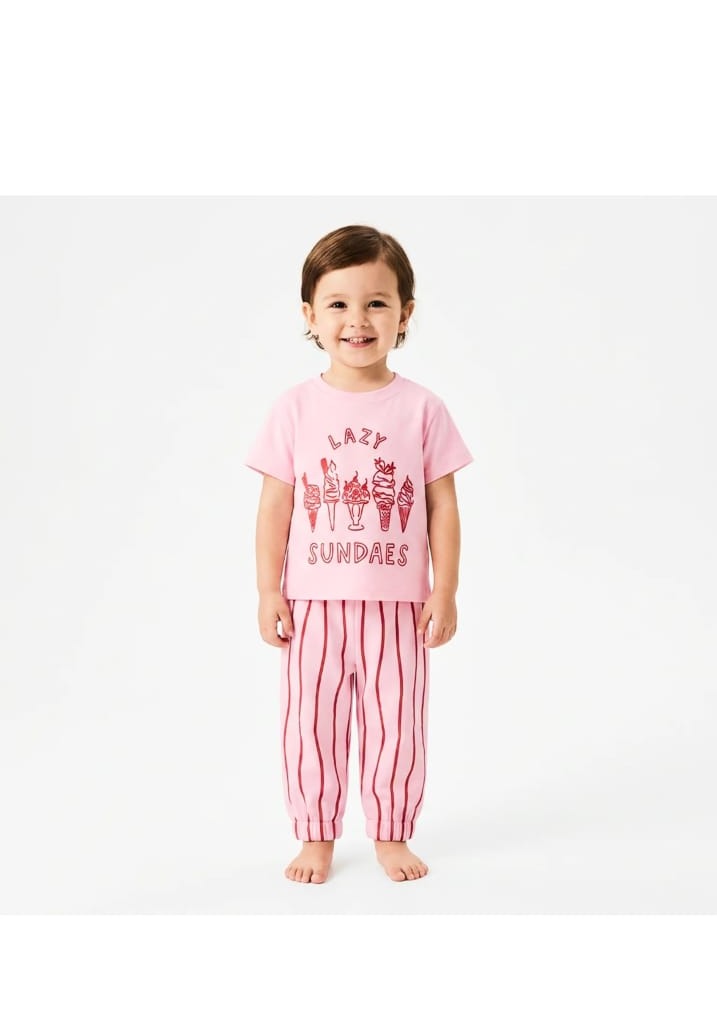 Ice Cream Pink Tee
