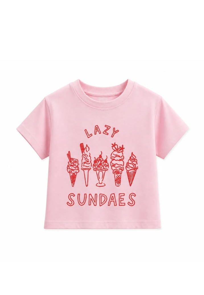 Ice Cream Pink Tee kidswear