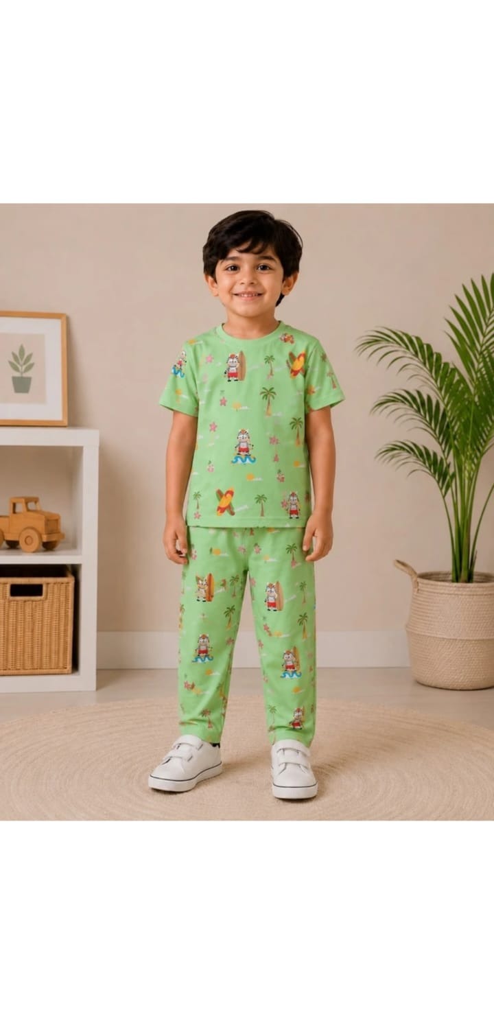 Green Play PJ Set
