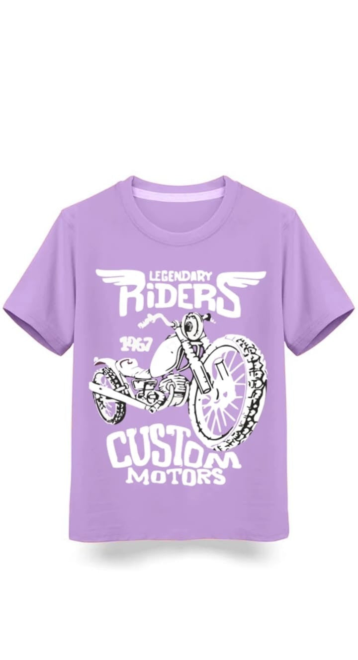 Riders Purple Tee
