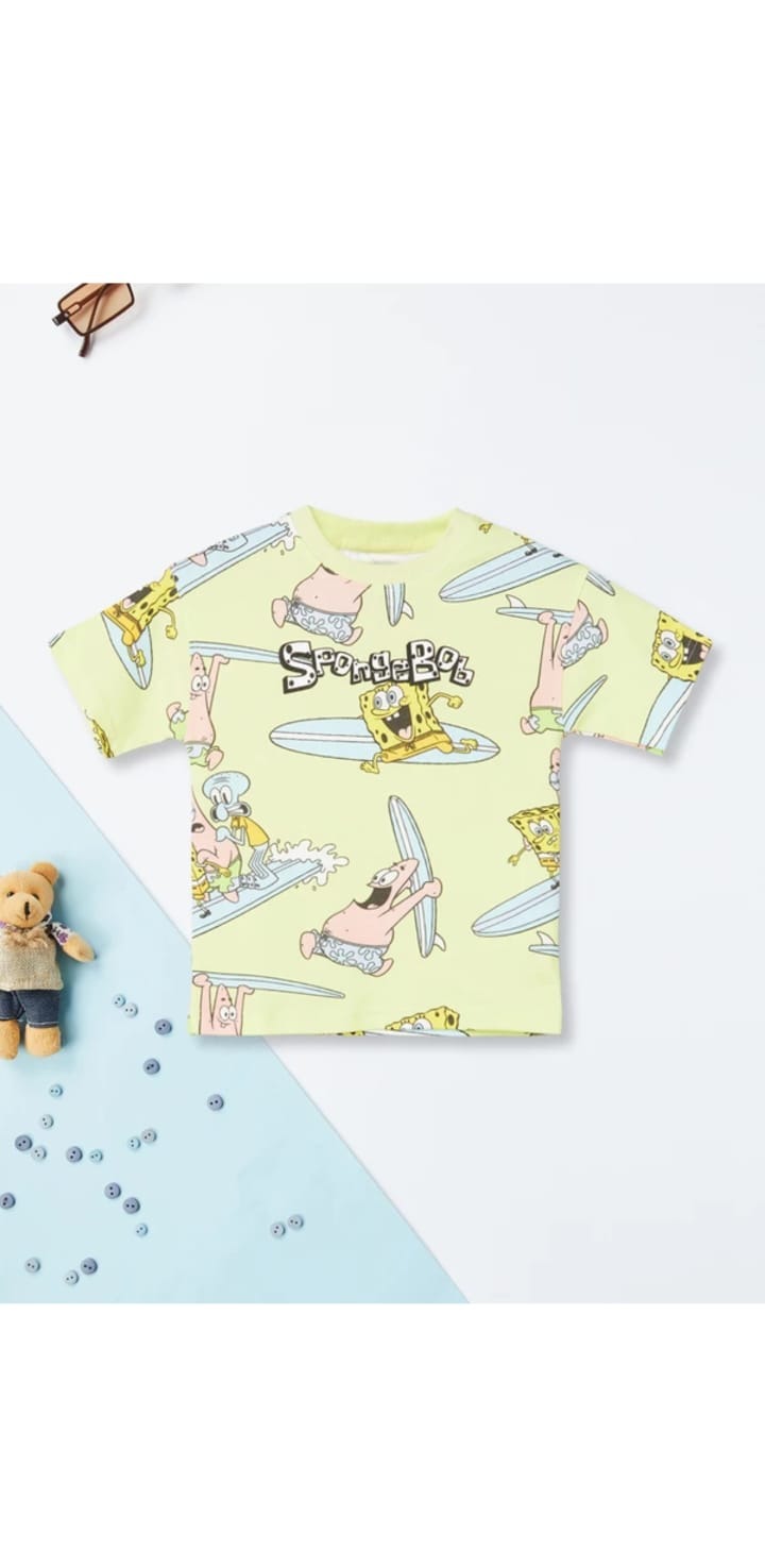Comic Yellow Tee kidswear