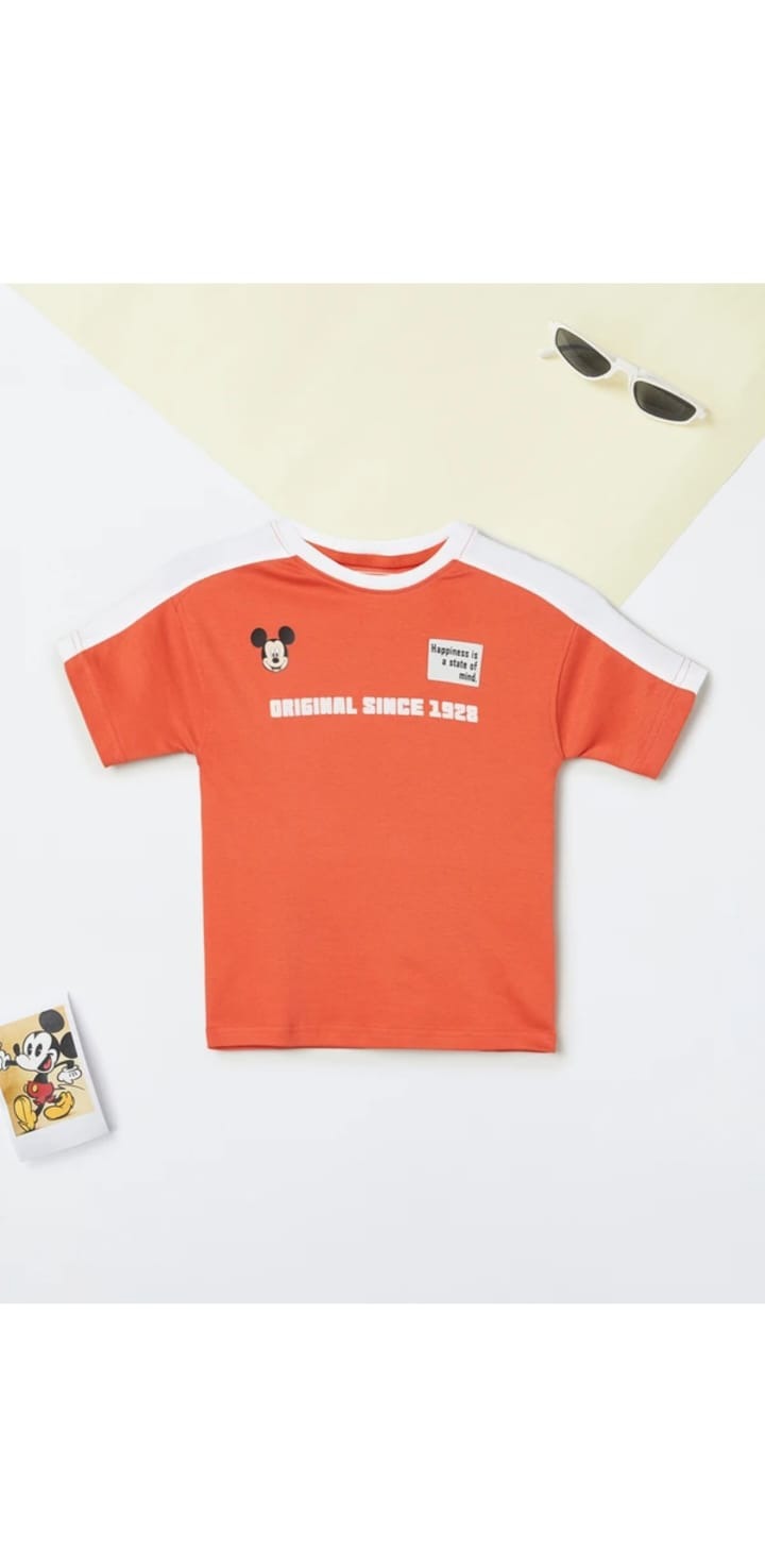Red Sport Tee kidswear