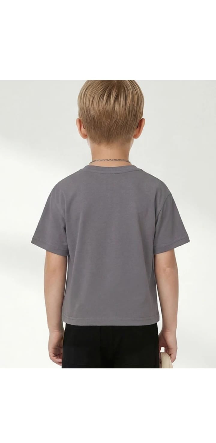 Space Grey Tee kidswear