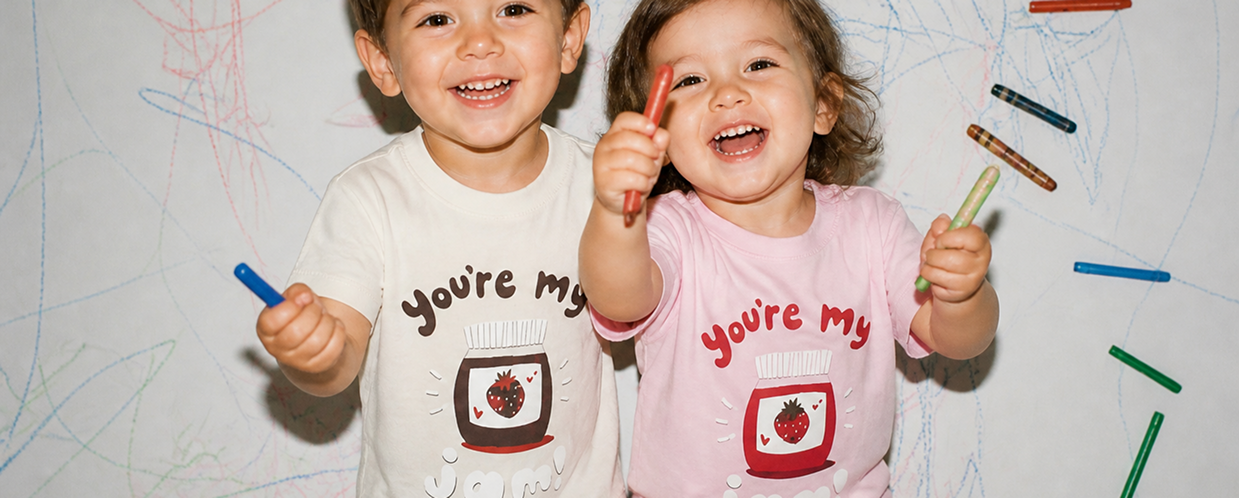 Children in Dreamers Co cotton clothing